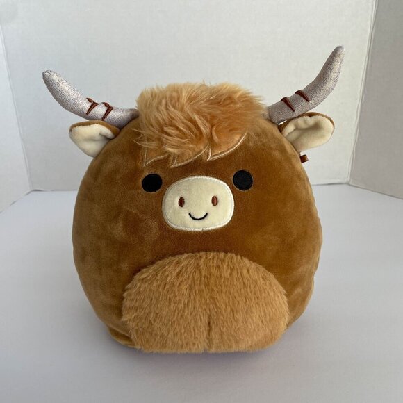 Squishmallows 8" Wilfred The Longhorn Cow Stuffed Animal Plush Toy - Picture 2 of 10